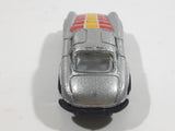 Welly 1955 Mercedes Benz 300SL Gull Wing Doors Silver Die Cast Toy Car Vehicle