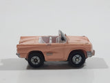 1988 Micro Machines '58 Ford Thunderbird Convertible Pink Miniature Die Cast Toy Car Vehicle