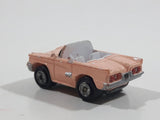 1988 Micro Machines '58 Ford Thunderbird Convertible Pink Miniature Die Cast Toy Car Vehicle