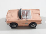 1988 Micro Machines '58 Ford Thunderbird Convertible Pink Miniature Die Cast Toy Car Vehicle
