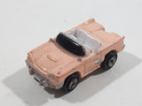 1988 Micro Machines '58 Ford Thunderbird Convertible Pink Miniature Die Cast Toy Car Vehicle