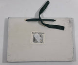 Sabre Black and White Horses Farm Scene Heavy Resin Plaque Wall Hanging 4" x 6"