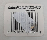 Sabre Black and White Horses Farm Scene Heavy Resin Plaque Wall Hanging 4" x 6"