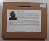 (Bill) William J. Saunders "Frosty Day" Eastern Canada Rural Country Farm House in Winter Art Print Wood Plaque Painting