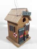 Live Bait Fishing Themed Highly Detailed Hanging Birdhouse Style Wood Building Model