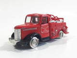 Unknown Brand Emergency Services Fire Truck Die Cast Toy Car Vehicle with Opening Doors - Missing Tires and other parts