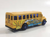 Maisto Fresh Metal Color Changing Surf School Bus Yellow / Orange Die Cast Toy Car Vehicle