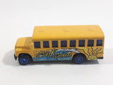 Maisto Fresh Metal Color Changing Surf School Bus Yellow / Orange Die Cast Toy Car Vehicle