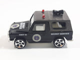 Realtoy MB Mercedes Benz G-Wagon Secret Service Unit 12 Black 1/57 Scale Die Cast Toy Car US Government Spy Intel Vehicle