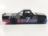 1995 Racing Champions Limited Edition 1 of 5,000 NASCAR Super Truck Ford F-150 #7 Geoff Bodine Exide Batteries Tanya Tucker's Salsa Black 1/24 Scale Die Cast Coin Bank with Key