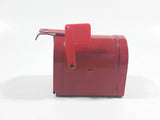 Miniature Metal Mail Box Shaped Stamps Holder Container