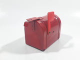 Miniature Metal Mail Box Shaped Stamps Holder Container
