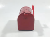 Miniature Metal Mail Box Shaped Stamps Holder Container