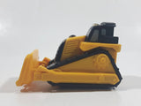 Toy State CAT Caterpillar Bulldozer Yellow Plastic Die Cast Toy Car Vehicle