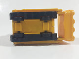 Toy State CAT Caterpillar Bulldozer Yellow Plastic Die Cast Toy Car Vehicle