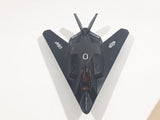 Tesco Fuel Line Tailwind Aeroplane USAF Stealth Bomber Fighter Jet Airplane "no Step' Black Die Cast Toy Vehicle