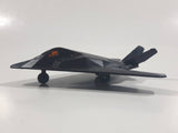 Tesco Fuel Line Tailwind Aeroplane USAF Stealth Bomber Fighter Jet Airplane "no Step' Black Die Cast Toy Vehicle