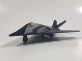 Tesco Fuel Line Tailwind Aeroplane USAF Stealth Bomber Fighter Jet Airplane "no Step' Black Die Cast Toy Vehicle