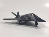 Tesco Fuel Line Tailwind Aeroplane USAF Stealth Bomber Fighter Jet Airplane "no Step' Black Die Cast Toy Vehicle