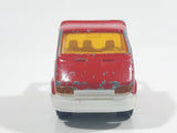 Majorette No. 243 Ford Transit Jack's Towing 24 HR Service Red 1/60 Scale Die Cast Toy Car Vehicle