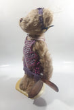 1999 20th Century Collectibles Brass Button Bears 1920's Daisy 12" Tall Toy Doll with Stand and Tags