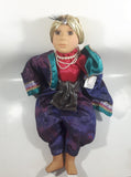 Fortune Teller Gypsy Style Porcelain Doll 17" Tall