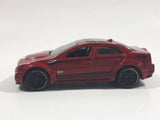 2013 Hot Wheels HW Showroom Asphalt Assault '09 Cadillac CTS-V Metallic Maroon Die Cast Toy Luxury Car Vehicle