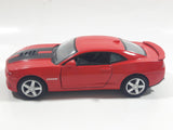 Kinsmart KT5383 2914 Chevrolet Camaro Red 1/38 Scale Pullback Motorized Friction Die Cast Toy Car Vehicle