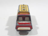 Vintage PlayArt Semi Tanker Truck Shell Oil Red and Yellow Die Cast Toy Car Vehicle Made in Hong Kong