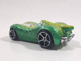 2010 Hot Wheels Disney Pixar Toy Story 3 Rex Rider Two-Tone Satin Green and Lime Green Die Cast Toy Character Car Vehicle