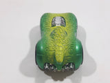 2010 Hot Wheels Disney Pixar Toy Story 3 Rex Rider Two-Tone Satin Green and Lime Green Die Cast Toy Character Car Vehicle