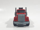 Majorette No. 297 Mack Tow Truck Red Grey 1/100 Scale Die Cast Toy Car Vehicle