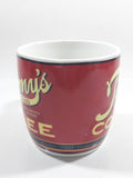 Tommy's Brand Balanced Blend Coffee Red Ceramic Coffee Mug Cup