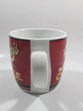 Tommy's Brand Balanced Blend Coffee Red Ceramic Coffee Mug Cup