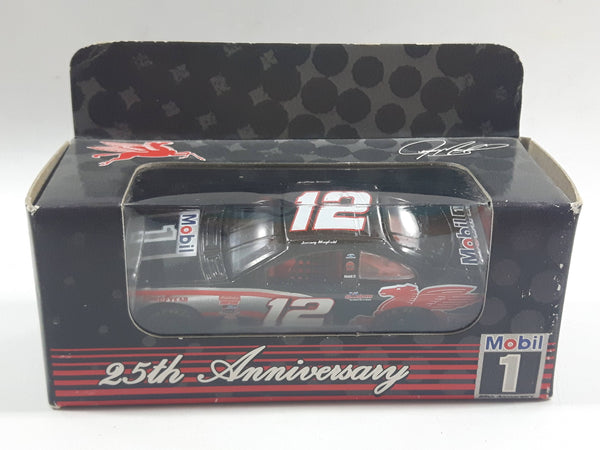 1999 Team Caliber NASCAR Mobil 1 25th Anniversary #12 Jeremy Mayfield Ford Taurus 1/64 Scale Black Die Cast Toy Car Vehicle with Opening Hood