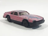 Unknown Brand Light Light Pink "Huffman Racing" #23 Die Cast Toy Car Vehicle