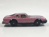 Unknown Brand Light Light Pink "Huffman Racing" #23 Die Cast Toy Car Vehicle