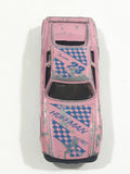 Unknown Brand Light Light Pink "Huffman Racing" #23 Die Cast Toy Car Vehicle