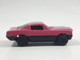 Unknown Brand "Fast Racing" Pink Die Cast Toy Car Vehicle
