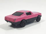 Unknown Brand "Fast Racing" Pink Die Cast Toy Car Vehicle