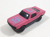 Unknown Brand "Fast Racing" Pink Die Cast Toy Car Vehicle
