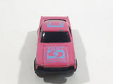 Unknown Brand "Fast Racing" Pink Die Cast Toy Car Vehicle