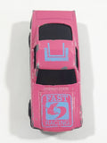 Unknown Brand "Fast Racing" Pink Die Cast Toy Car Vehicle