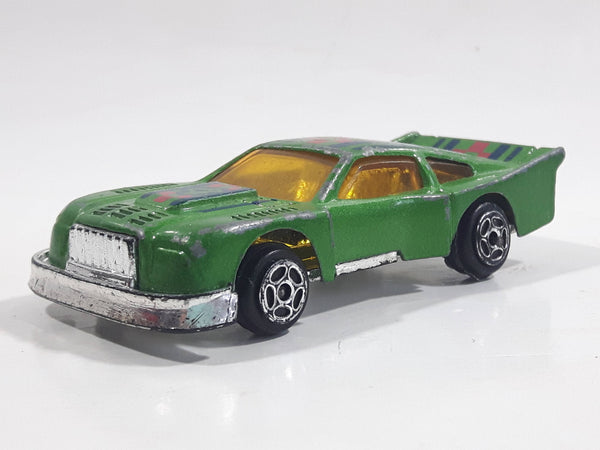 Summer Marz Karz No. S8002 #4 Ford Mustang Cobra II Green Die Cast Toy Race Car Vehicle