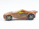 2013 Hot Wheels Street Beasts Scorcher Metallic Orange Die Cast Toy Car Vehicle