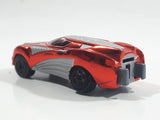 2001 Irwin Toys BKC Red Chrome Plastic Die Cast Toy Car Vehicle