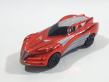 2001 Irwin Toys BKC Red Chrome Plastic Die Cast Toy Car Vehicle