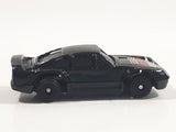 Unknown Brand Porsche "Racer" Black Miniature Tiny Die Cast Toy Car Vehicle