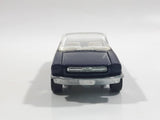 1998 Hot Wheels '65 Ford Mustang Convertible Dark Blue Metalflake Die Cast Toy Car Vehicle - Opening Hood