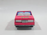 Majorette No. 253 Cadillac Allante Convertible "Fun" Hot Pink 1/59 Scale Die Cast Toy Car Vehicle